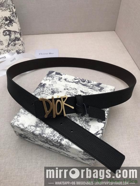 Replica Dior Belt 34mmX95-125cm 7D09
