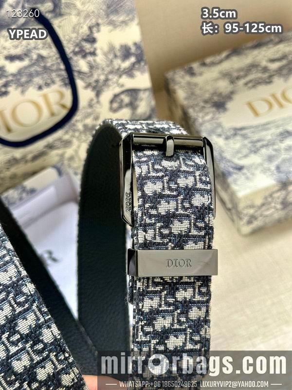 Replica Dior belt 35mmX95-125cm 8L31