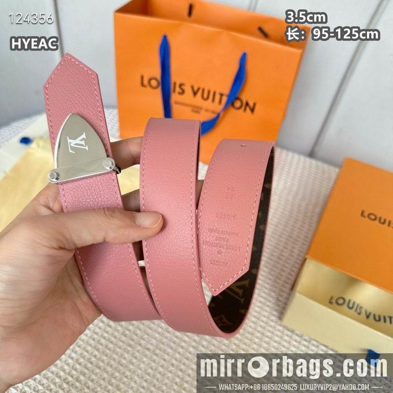 Replica LV belt 35mmX95-125cm 8L15