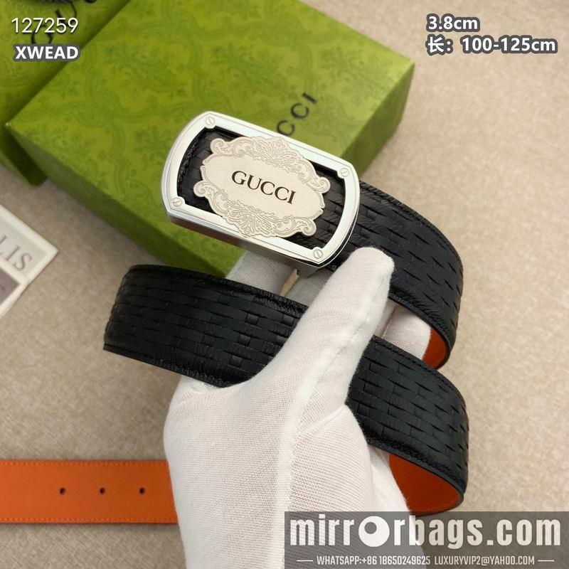Replica Gucci belt 38mmX100-125cm 8L47
