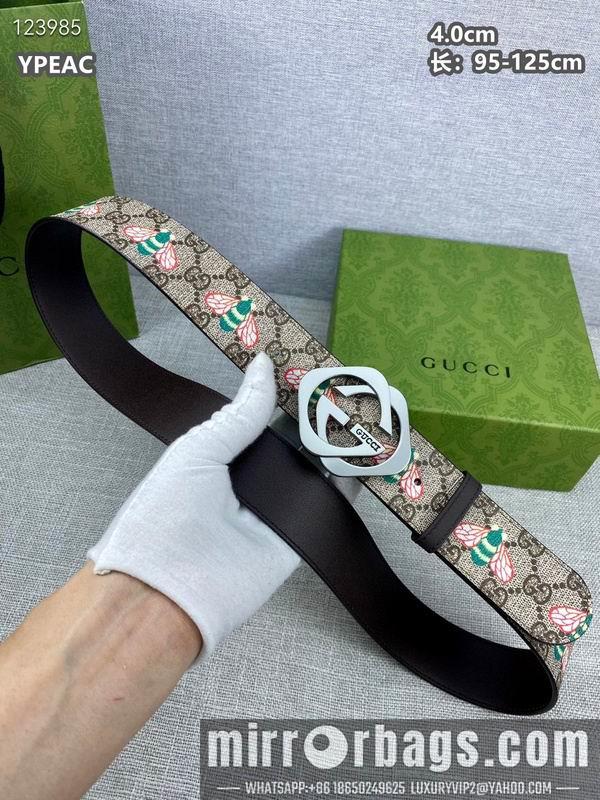 Replica Gucci belt 40mmX95-125cm 8L109