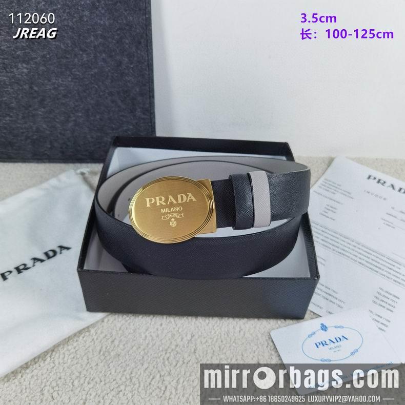 Replica Prada belt 35mmX100-125cm 8L08