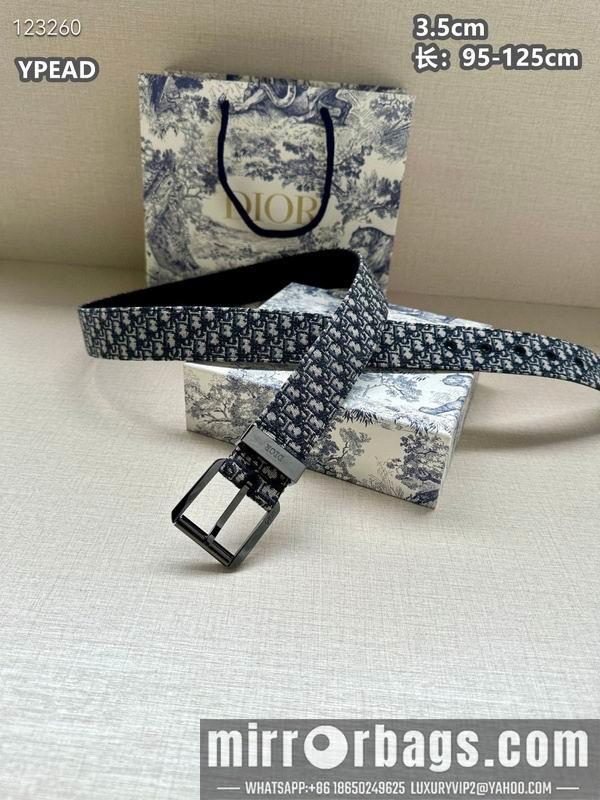 Replica Dior belt 35mmX95-125cm 8L31