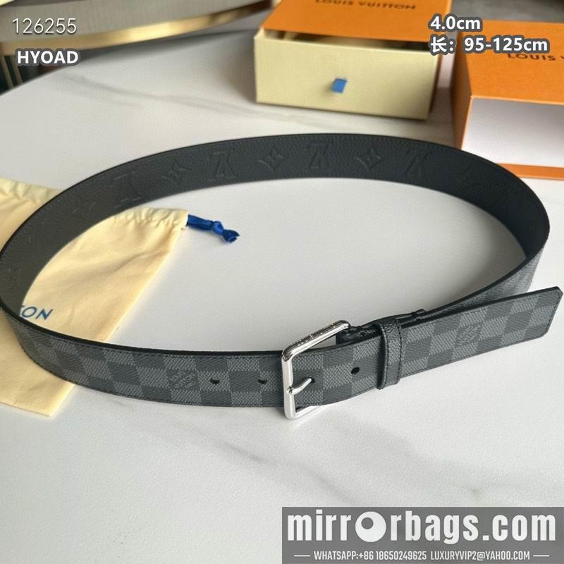 Replica LV belt 40mmX95-125cm 8L07