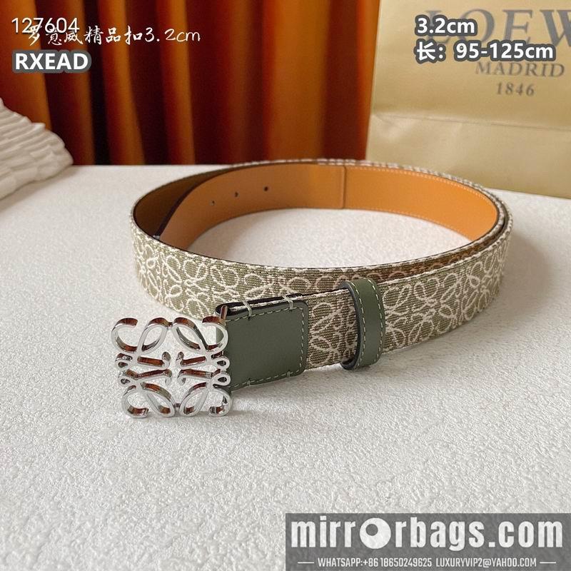 Replica Loewe belt 32mmX95-125cm 8L05