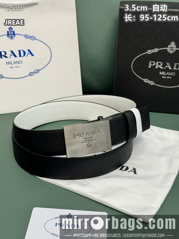 Replica Prada belt 35mmX95-125cm 8L49