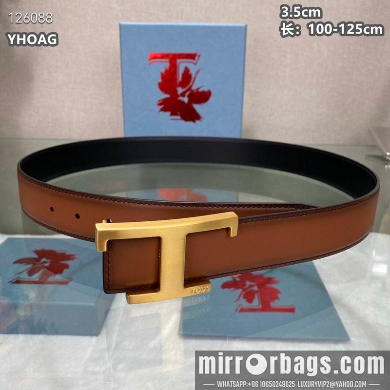 Replica Tod's belt 35mmX100-125cm 8L05