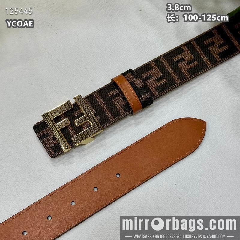 Replica Fendi belt 38mmX100-125cm  8L13