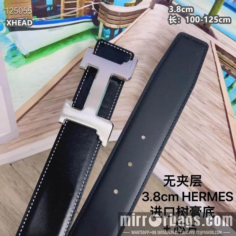 Replica Hermes belt 38mmX100-125cm 8L08