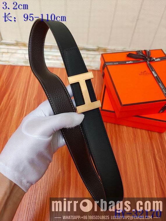 Replica Hermes Belt 32mmX95-110cm 8L08