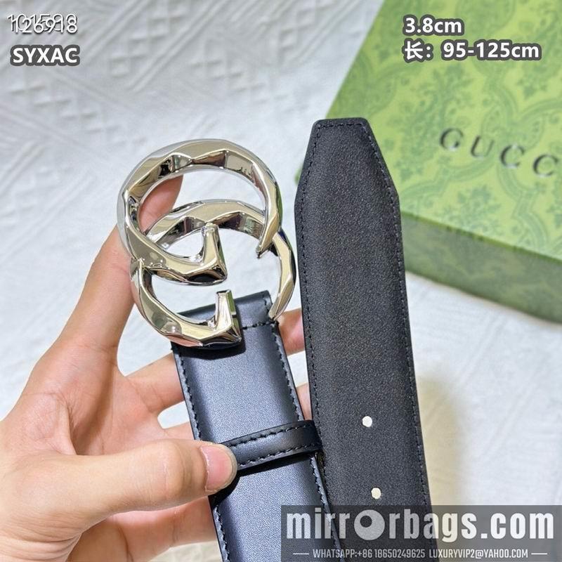 Replica Gucci belt 38mmX95-125cm 8L38