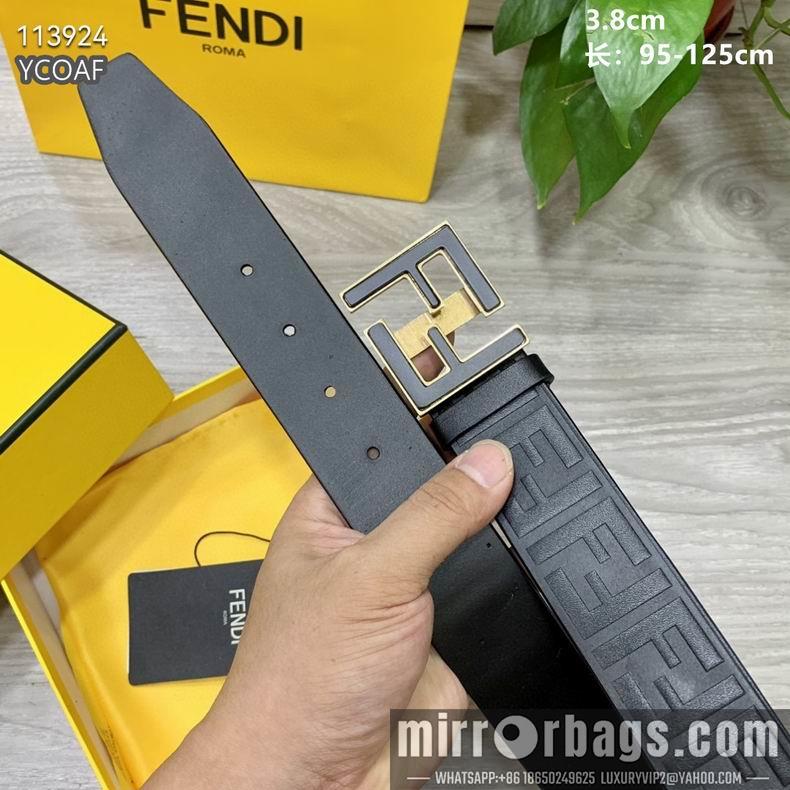 Replica Fendi Belt 38mmX95-125cm 8L06