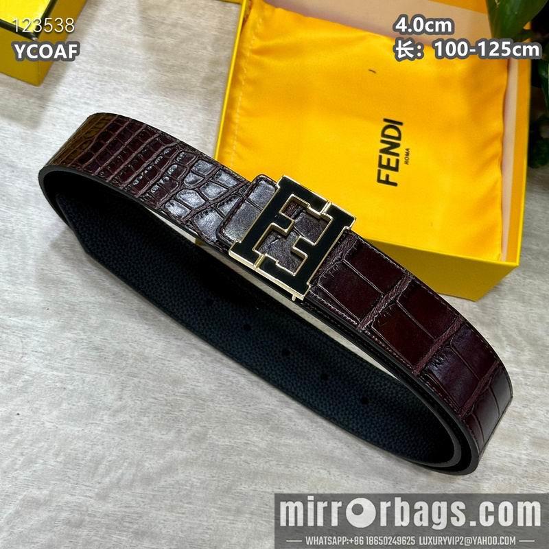 Replica Fendi belt 40mmX100-125cm  8L31