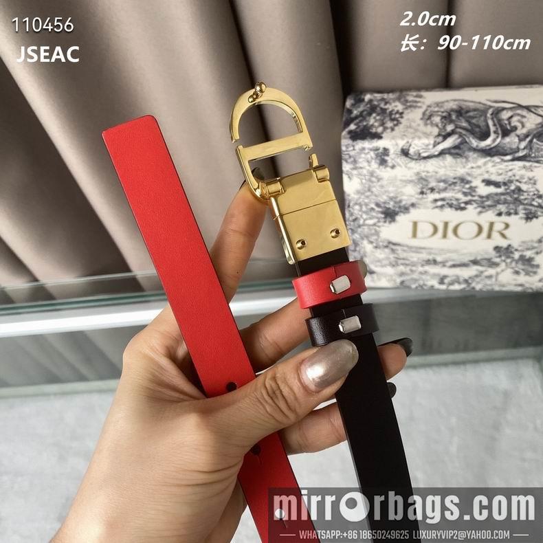 Replica Dior Belt 20mmX90-110cm 8L01