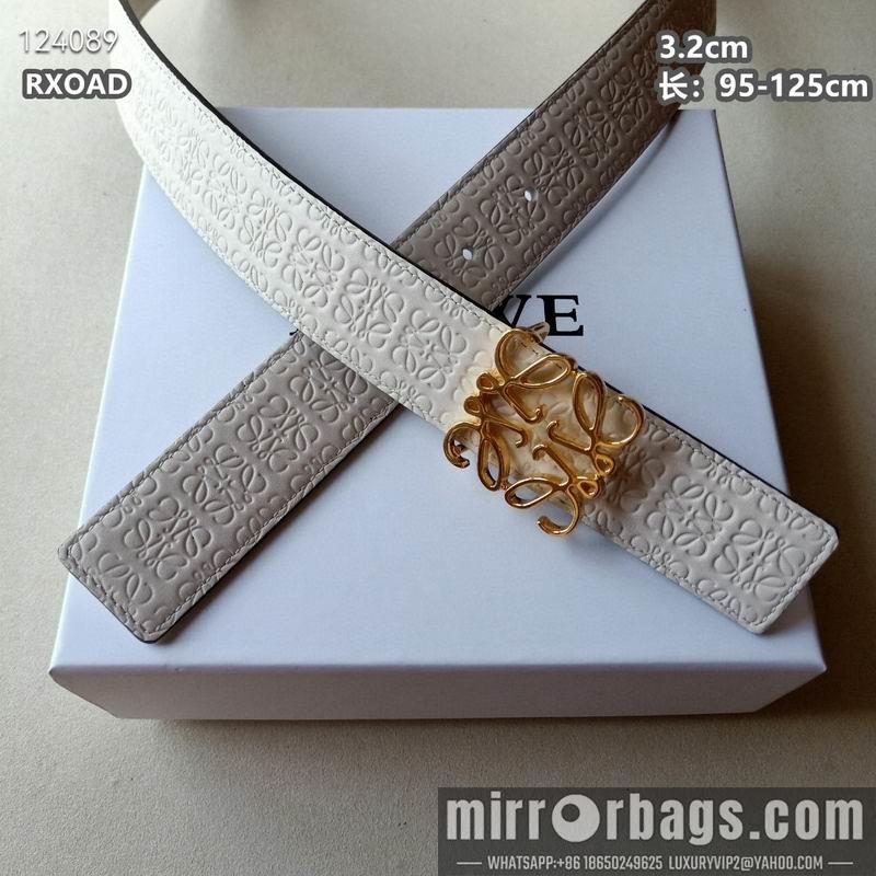 Replica Loewe belt 32mmX95-125cm 8L02