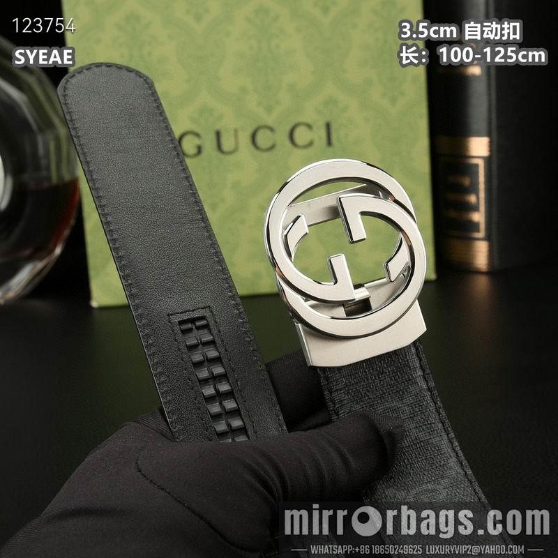 Replica Gucci belt 35mmX100-125cm 8L56