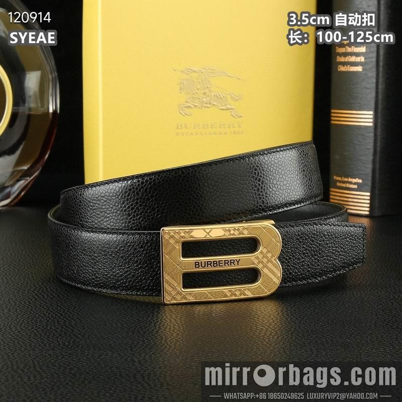 Replica Burberry belt 35mmX100-125cm 8L88