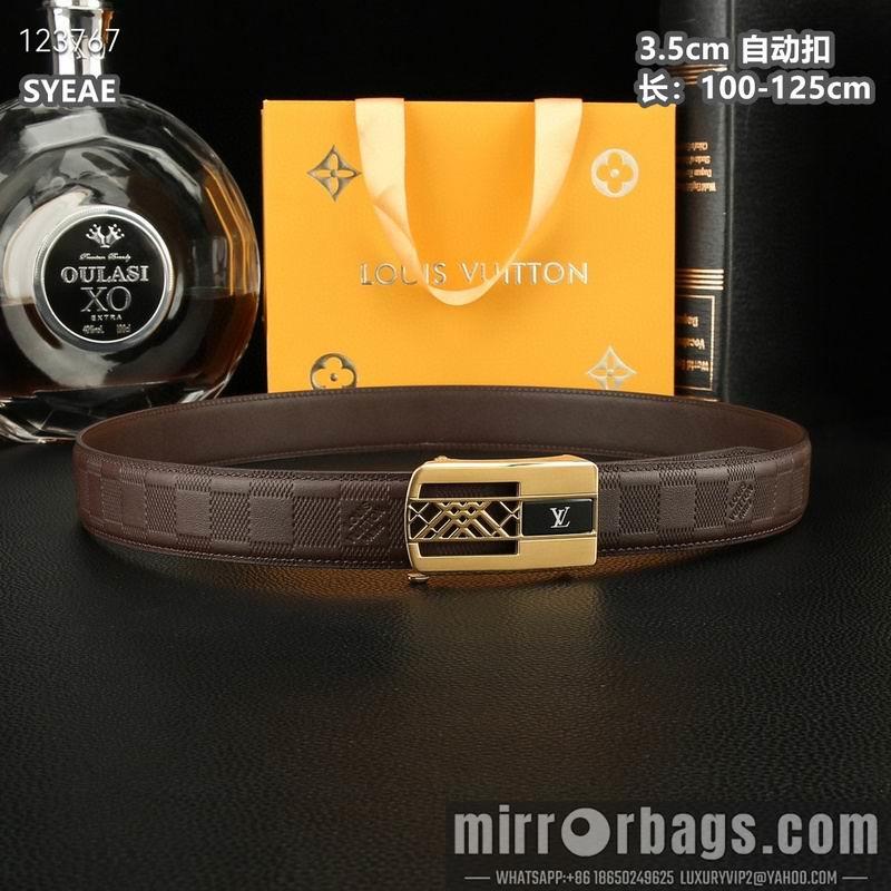Replica LV belt 35mmX100-125cm 8L60