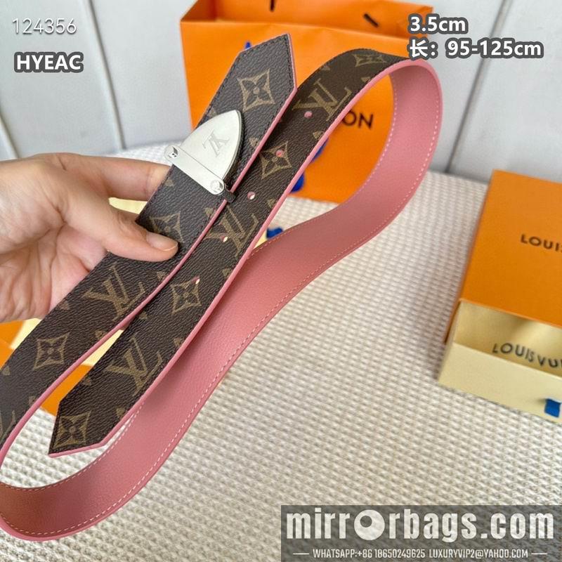 Replica LV belt 35mmX95-125cm 8L15