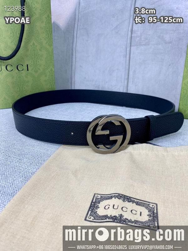 Replica Gucci belt 38mmX95-125cm 8L10