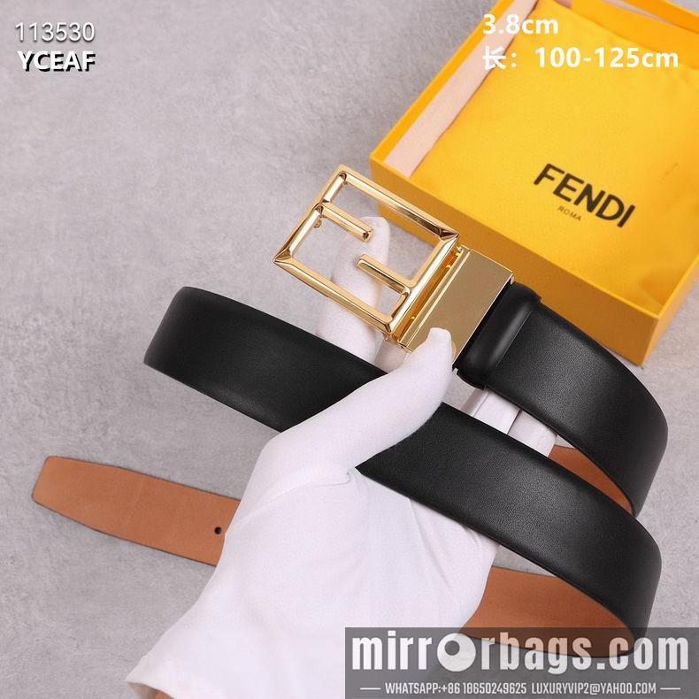 Replica Fendi Belt 38mmX100-125CM 8L22