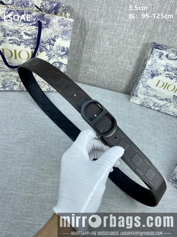 Replica Dior Belt 35mm 95-125cm 8L08