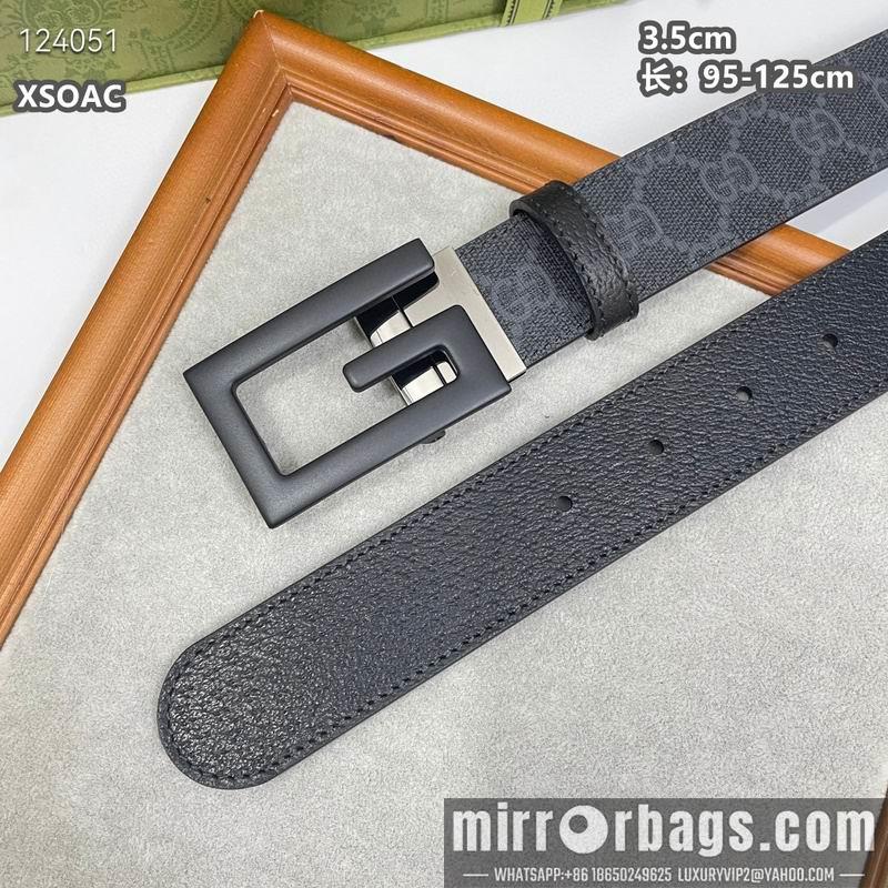 Replica Gucci belt 35mmX95-125cm 8L10
