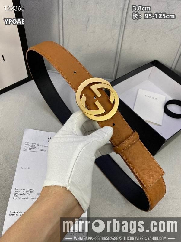 Replica Gucci belt 38mmX95-125cm 8L22