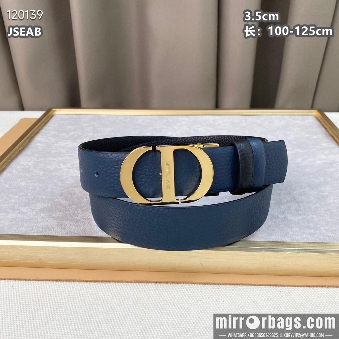 Replica Dior belt 35mmX100-125cm 8L14