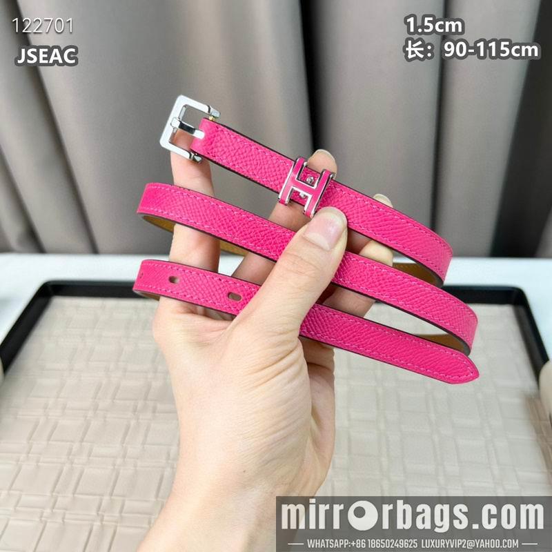Replica Hermes belt 15mmX90-115cm 8L04