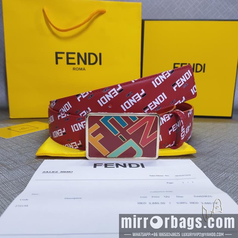 Replica Fendi belt 38mmX80-125cm lb02