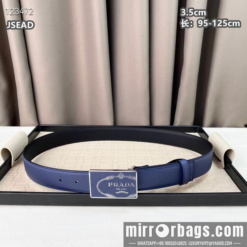 Replica Prada belt 35mmX95-125cm 8L33