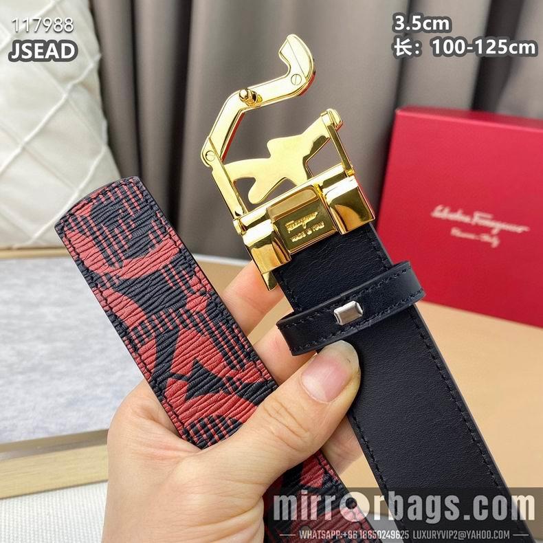 Replica Ferragamo belt 35mmX100-125cm 8L08