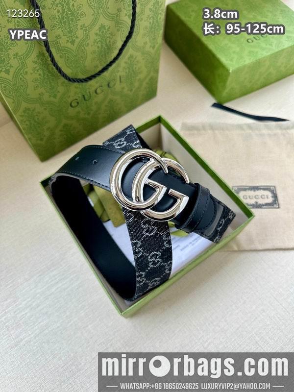 Replica Gucci belt 38mmX95-125cm 8L11