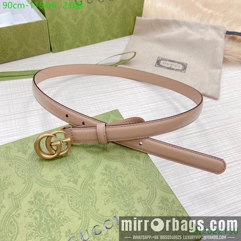 Replica Gucci Belt 20mmX90-115cm 7D06