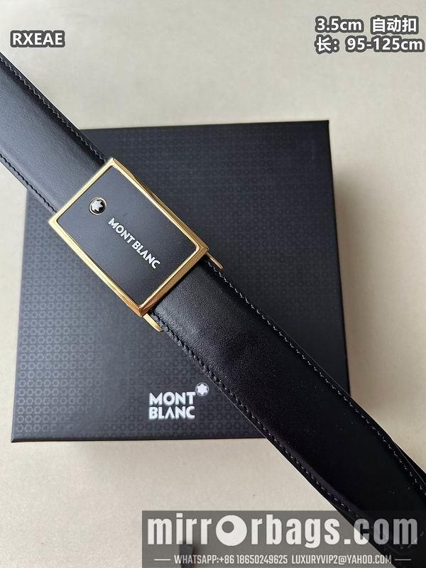 Replica Montlanc belt 35mmX100-125cm 8L76