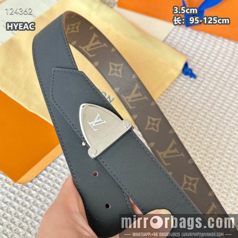 Replica LV belt 35mmX95-125cm 8L15