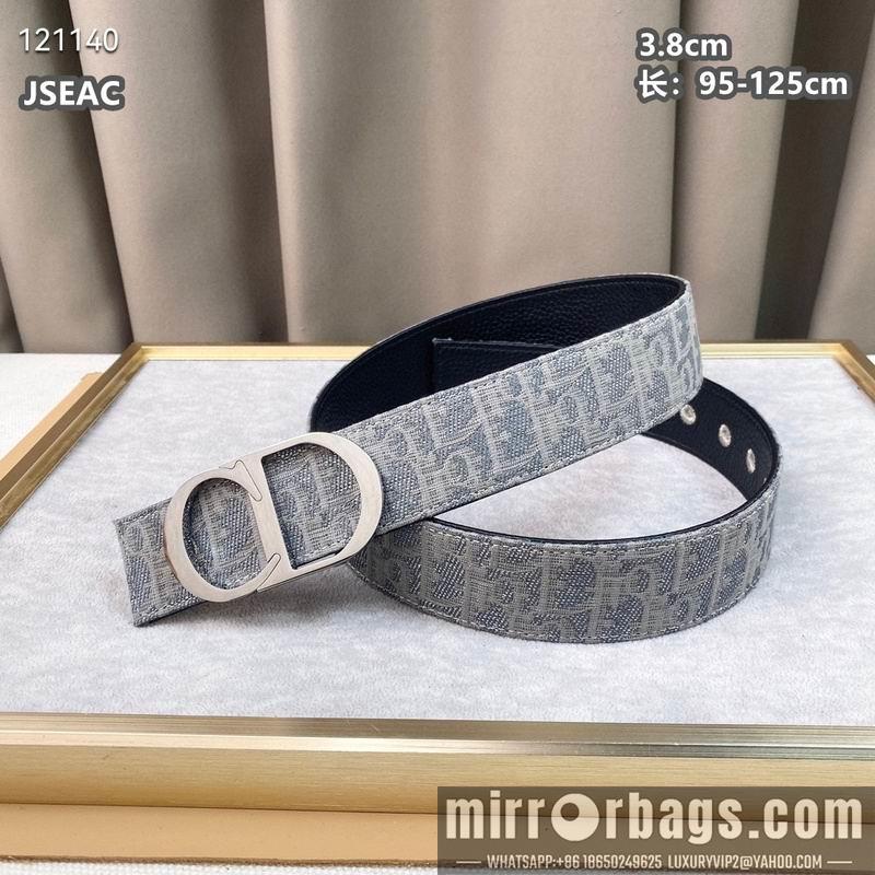 Replica Dior belt 38mmX95-125cm 8L03