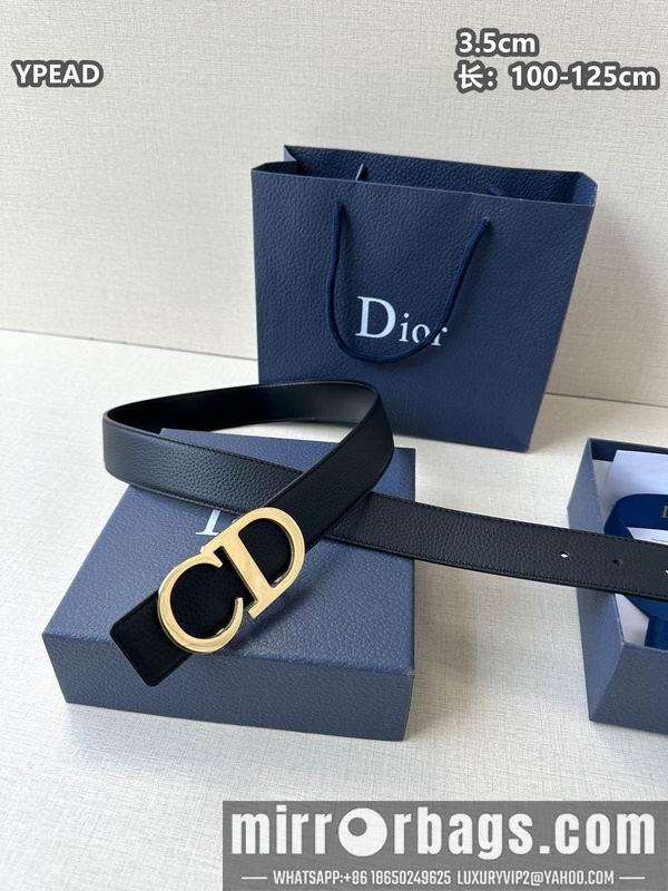 Replica Dior belt 35mmX100-125cm 8L36