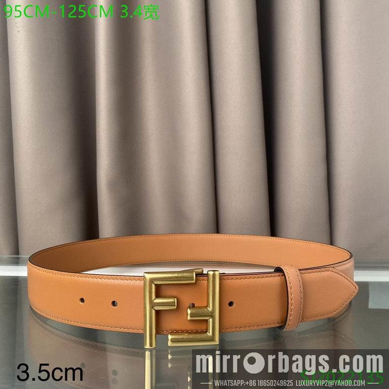 Replica Fendi Belt 34mmX95-125cm 7D05