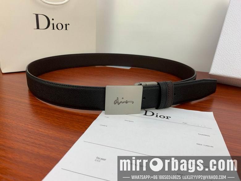 Replica Dior Belt 34mmX95-125cm 7D20