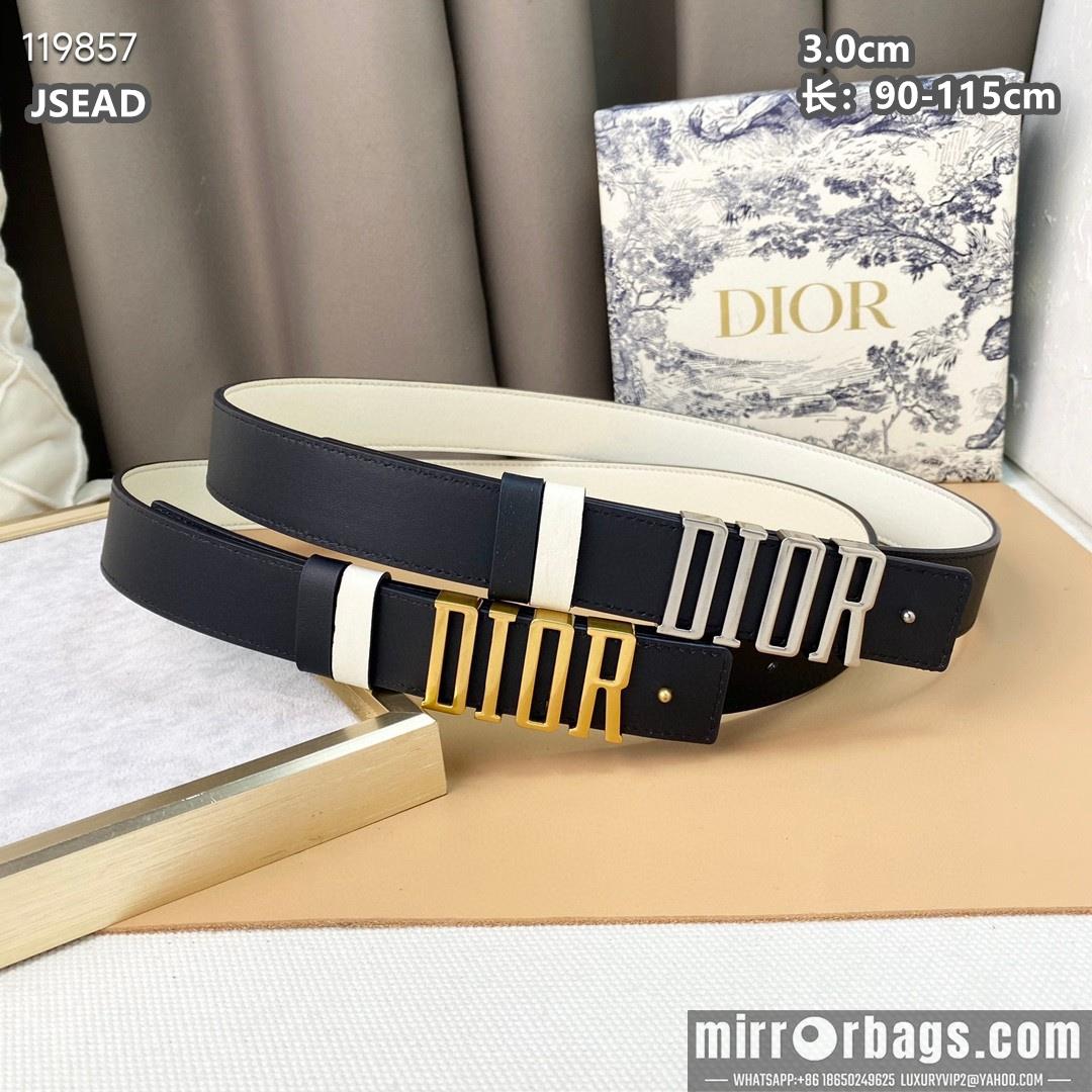 Replica Dior belt 30mmX90-115cm 8L072002