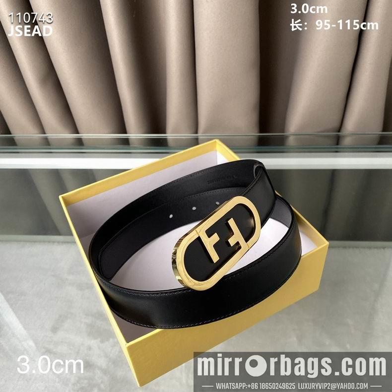 Replica Fendi Belt 30mmX90-115cm 8L02