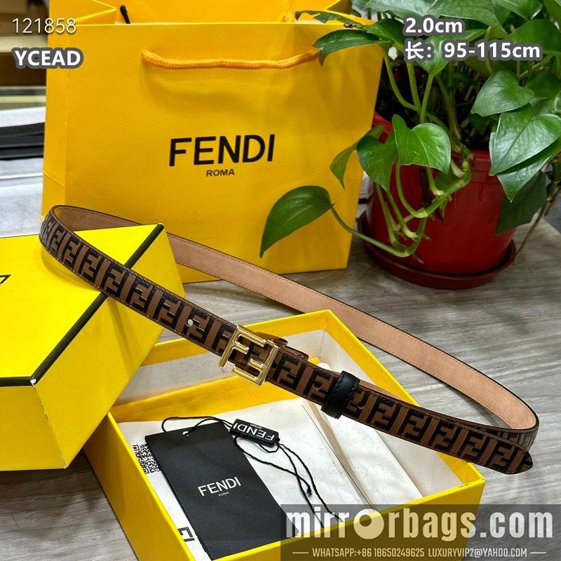 Replica Fendi belt 20mmX95-115cm 8L21