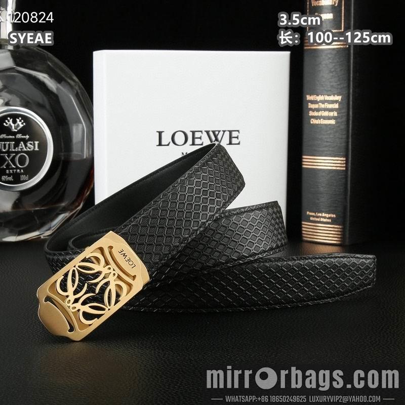 Replica Loewe belt 自动带 35mmX100-125cm 8L072001
