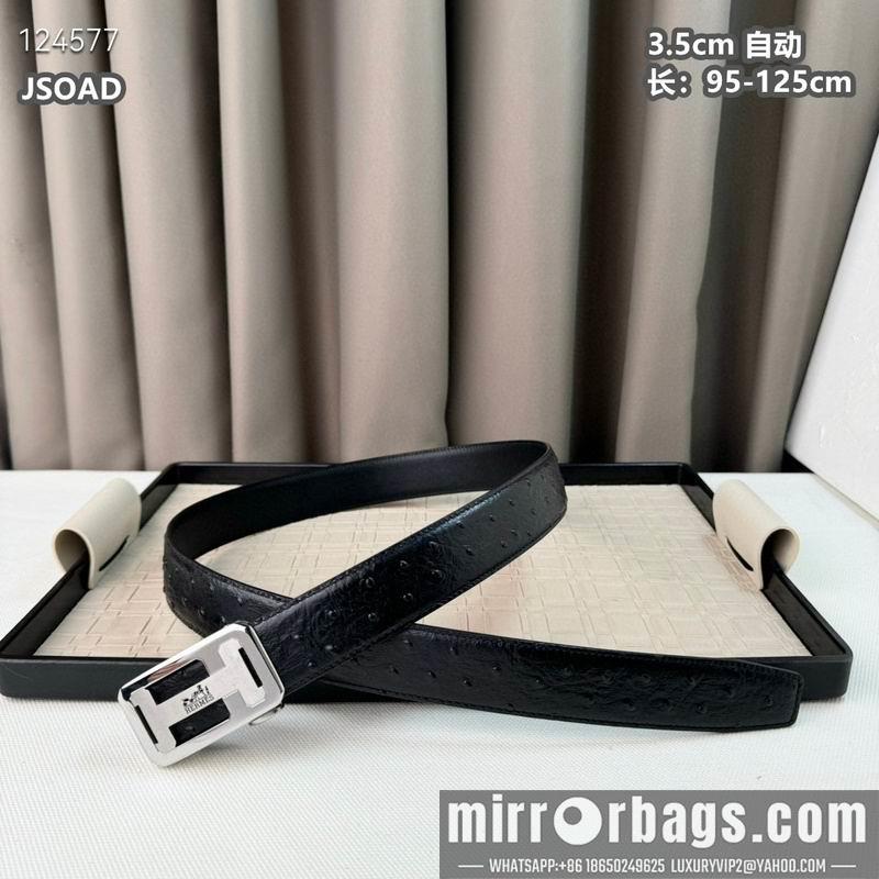 Replica Hermes belt 35mmX95-125cm 8L10