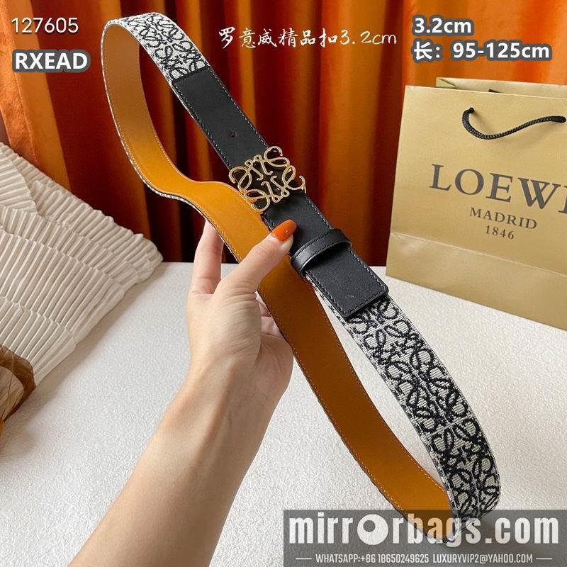 Replica Loewe belt 32mmX95-125cm 8L05