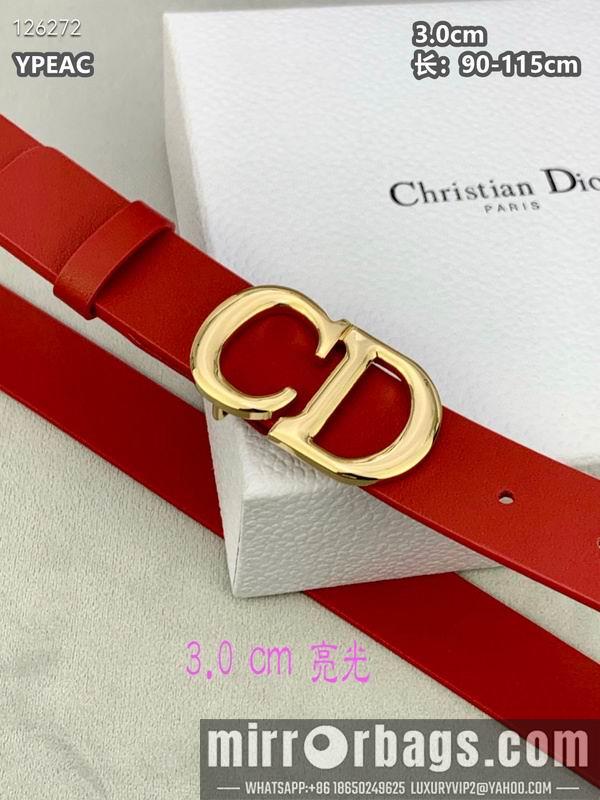 Replica Dior belt 30mmX90-115cm 8L111004