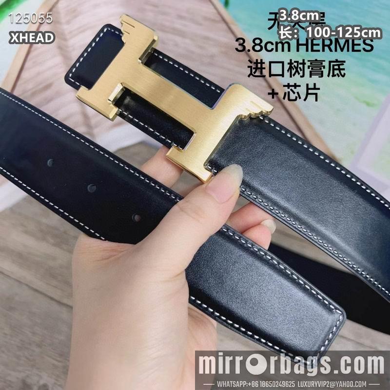 Replica Hermes belt 38mmX100-125cm 8L08