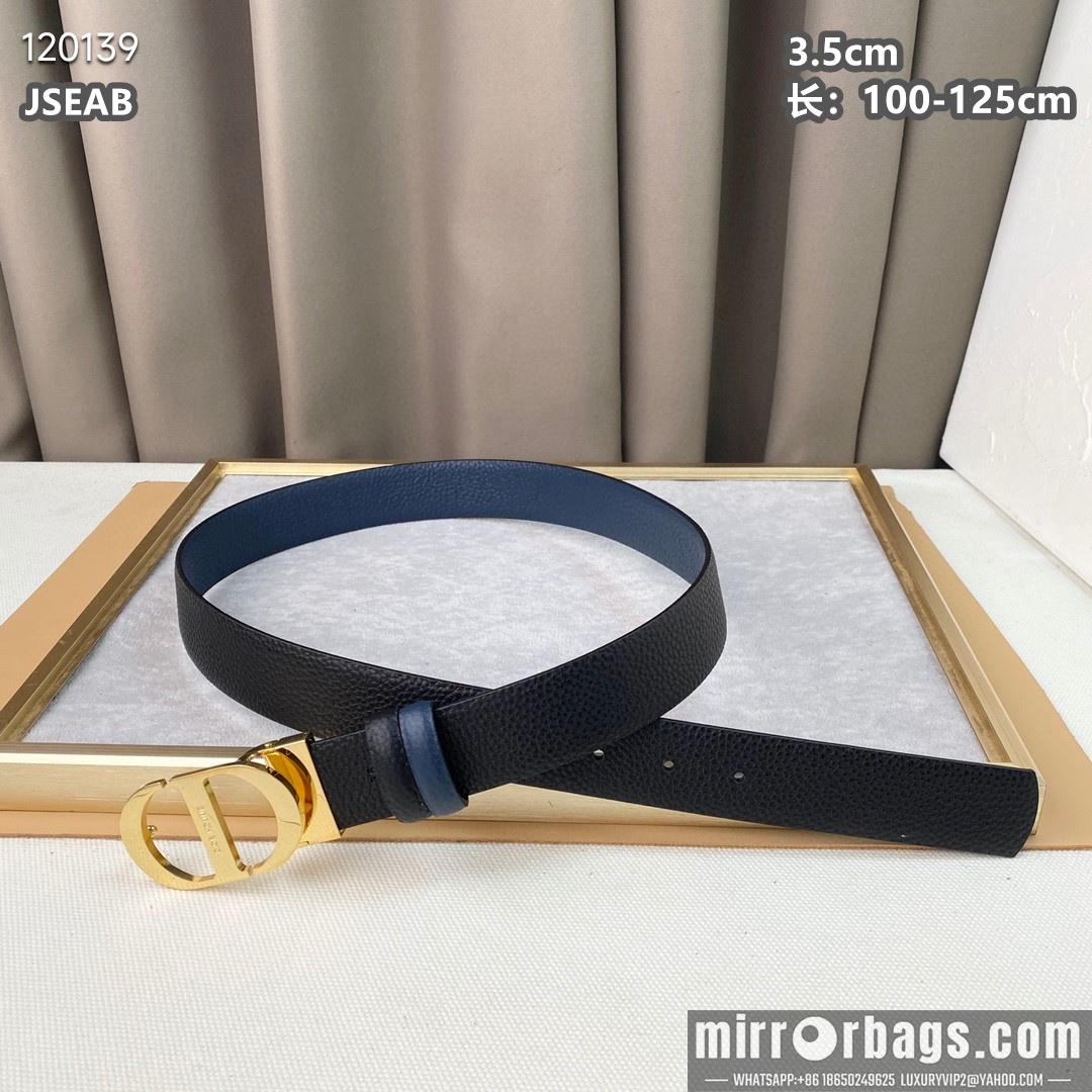 Replica Dior belt 35mmX100-125cm 8L14